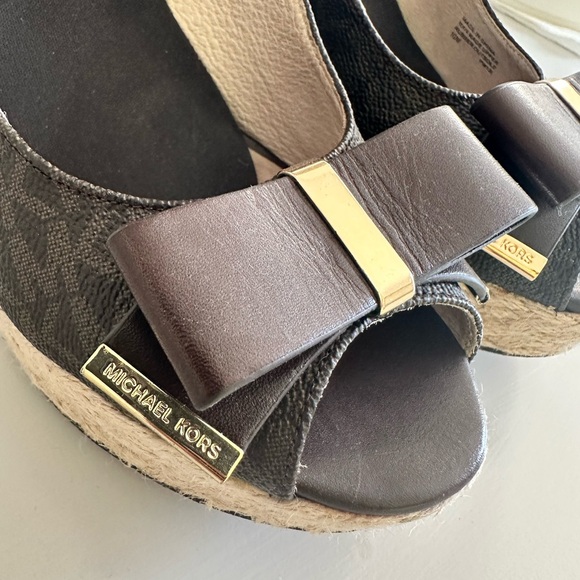 Michael Kors Wedge Heel Brown - Picture 3 of 7